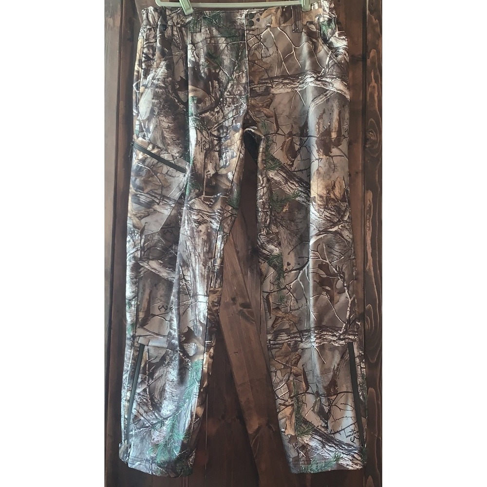 Columbia Camouflage Pants Size XL PHG Omni-Heat Realtree Extra Waterproof 40x34 - Picture 2 of 16